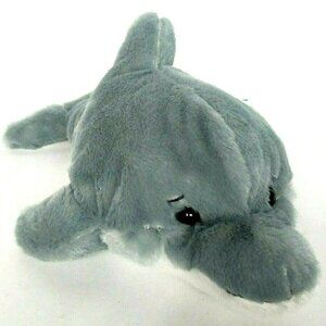 Ganz Webkinz Gray Bottlenose Dolphin Plush 10.5 Inch
